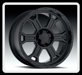 Tec 372 Raptor 16 inch Black 6x5 5 6x139 7 Wheels 6 Lug Rims 0