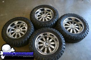 H2 ASANTI AF 134 22 WHEELS WITH NITTO TRAIL GRAPPLER TIRES 37/13.5/22