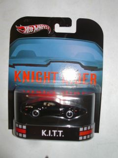 Hot Wheels 2013 K I T T Knight Rider Kitt Retro Entertainment R R
