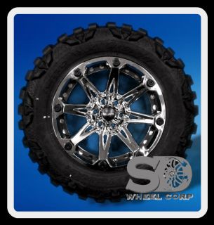 Jester 8x170 w 35x12 50x20 Nitto Mud Grappler MT Wheels Rims