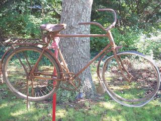 Schwinn Mead Cycle Co Ranger Bicycle Bike Wooden Rims Wheels
