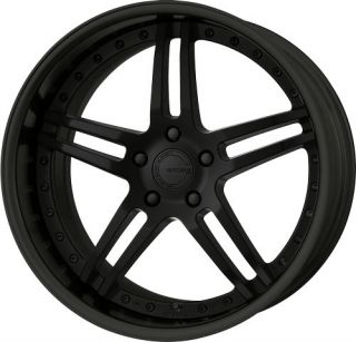 19 Work Gnosis GS 2 Black Rims Wheels x3 E36 E46 Z4 M3