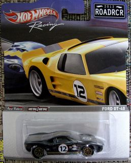 Hot Wheels Road Racers 2012 Ford GT 40
