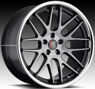 Wheels for Nissan 370Z 350Z G37 G35 Coupe Staggered Rims Set