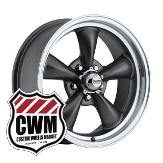 17x7 17x9 Charcoal Gray Wheels Rims 5x4 50 pattern for Dodge Coronet