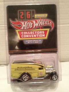 2012 Hot Wheels 26th Collectors Convention Blown Delivery