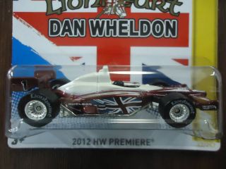 2012 Hotwheels Premiere 42 Dan Wheldon DW 1