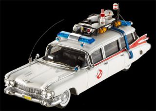 Hot Wheels Elite 1 43 Scale Ghostbusters Ecto 1 New Mint INSTOCK Now