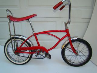16 Midget 1969 Bicycle Muscle Bike s 7 Rims Whitewall Slik