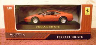 Hot Wheels 1 43 Ferrari 328 GTB w Display Base