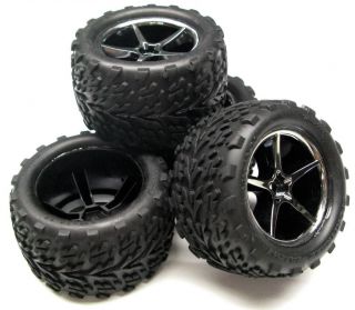 16 Scale E Revo Preglued Tires and Wheels 7107 Traxxas