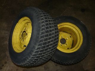 John Deere 425 AWS Tractor Dico Rear Tires Rims
