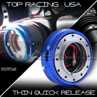 JDM Sport Universal 6 Hole Racing Steering Wheel 1 5 Thin Quick