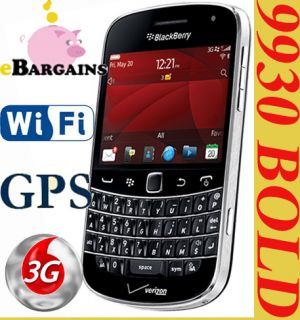 NEW RIM Blackberry BOLD 8GB 9930 Verizon Wireless Unlocked Phone Touch
