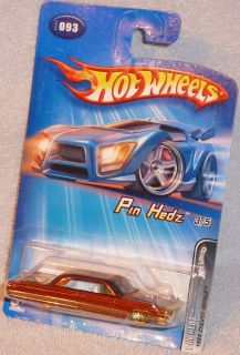 Hot Wheels 64 Chevy Impala Lowrider Col 093 Pin Hedz