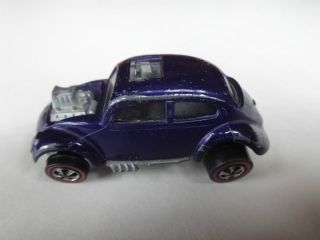 Hot Wheels Redline 1967 Purple Custom Volkswagen All Original