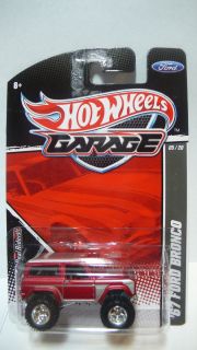2012 Hot Wheels Garage 67 Ford Bronco Real Riders 5 20