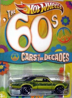 Hot Wheels Cars of The Decades ★ The 60s ★ 67 Pontiac GTO