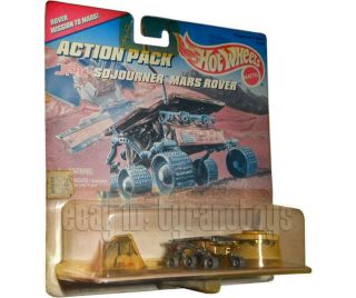 HOT WHEELS 1996 Action Pack JPL Sojourner Mars Rover MIP Mattel SEALED