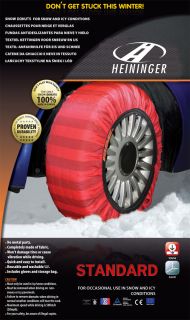 Size 74 Heininger Standard Snow Donuts Anti Skid Chainless Chains