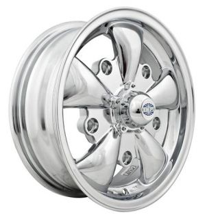 Empi GT 5 Rim 5 5 x 15 Chrome Wheel VW Bug Type 1 2 3