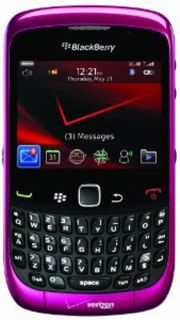 New in Box Rim Blackberry Curve 9330 Red Fuchsia Pink Verizon Phone