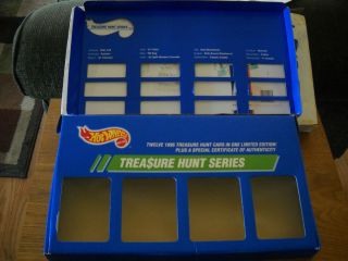 1995 Treasure Hunt Hot Wheels Box and Mailer