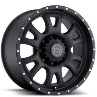Black Rhino Lucerne 17x9 8x165 ET12 Black Wheels 1 Rim S