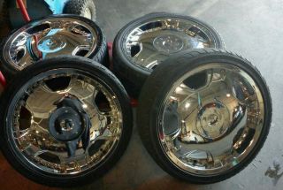 20 inch Universal 5 Lug Rims and Tires