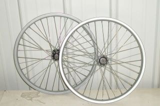 BMX 20 Wheelset Bicycle Wheels Steel Rims Part JJ1