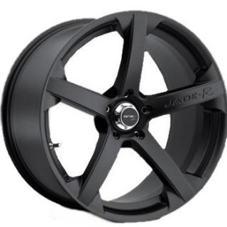 18x9 5 Black Wheel Drifz Jade R 5x112 Audi Rims