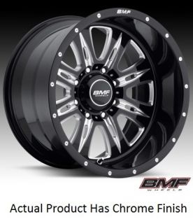 BMF Wheels 464V 090816500 Rehab PVD Chrome 20x9 Bolt 8x6 5 Offset 0