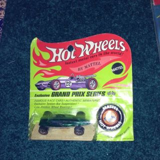 hot wheels redline 1969 Exclusive Grand Prix Series Shelby Turbine And
