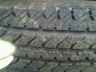 Commercial Truck Tires, set of four, basically not used, no leaks