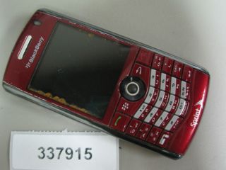 Rim Blackberry Pearl 8130 Sprint Cell Phone Bluetooth Fair Condition