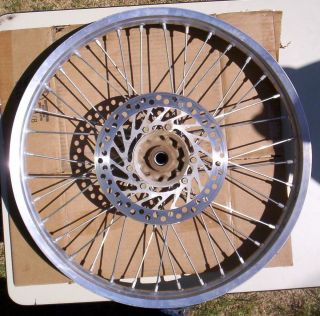 Honda CR125R CR125 Front Wheel RIM WITH BRAKE ROTOR 2004 MAY FIT OTHER