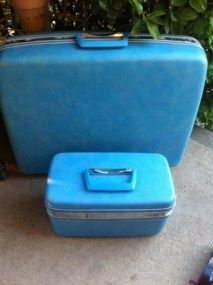 Samsonite Silhouette Suitcase Luggage Train Case Key Wheels