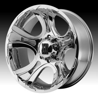 20 inch 22x9 XD Chrome Wheels Rims 8x6 5 8x165 1 Hummer H2 SUT Yukon