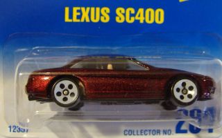 Hot Wheels 1995 264 Lexus Sc400