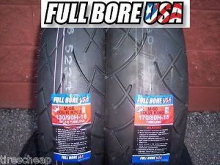 Two Tire Motorcycle Set 130 90 16 Front 170 80 15 Rear Full Bore Tour