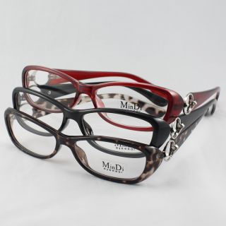 Fashion Women Plastic Full Rim Eyeglasses Frame Rxable Eyewear Mindi