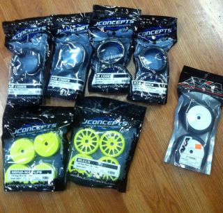 Tires Bar Codes Blue Soft New 4 Pairs Mono Rulux Wheels Yellow