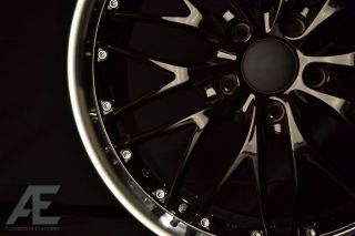 18 inch Nissan 350Z 370Z Altima Wheels Rims GT1 Gloss Black