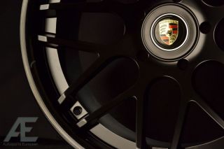 Panamera 4S Turbo s Wheels Rims and Tires Magic Matte Black