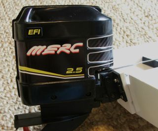 Mercury Decals for Kyosho Dolphin RC Outboard Motor