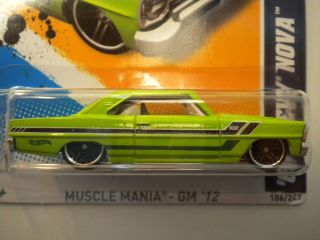 Chevy Nova Sublime  Exclusive VHTF Muscle Mania 106 247