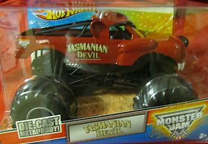 Hot Wheels Monster Jam Tasmanian Devil Monster Truck 1 24 Taz
