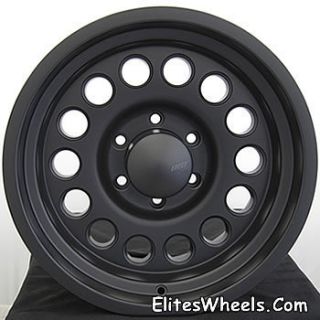 15 inch black wheels rims 5x5 5 american eagle jeep ford classic sale