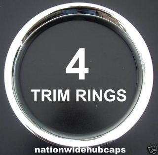 Steel Wheel Trim Rings Beauty Rims Glamour Ring Rim Edge Bands