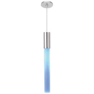 LBL Neutron Blue Satin Nickel LED Pendant   #W6694 47250